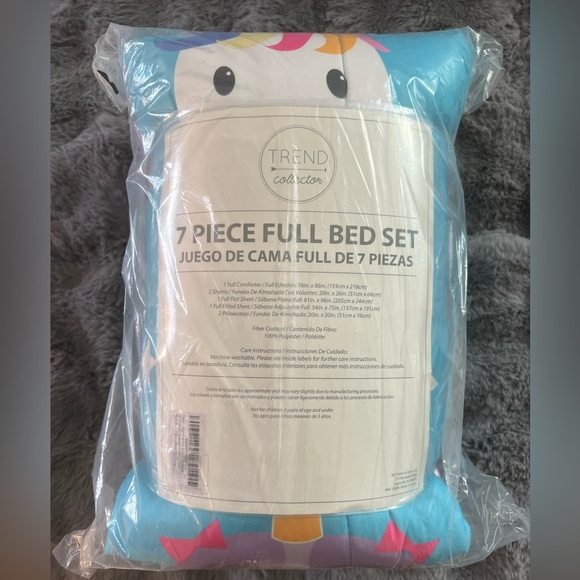 Jay Franco Trend Collector Be Sweet 7 Piece Full Bed Set Comforter & Sheet Set - Picture 8 of 9